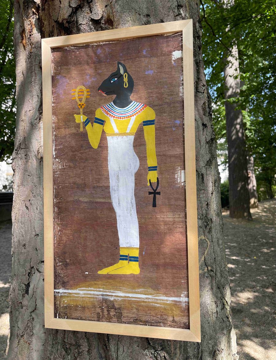 Die Sonnenkatze „Bastet“