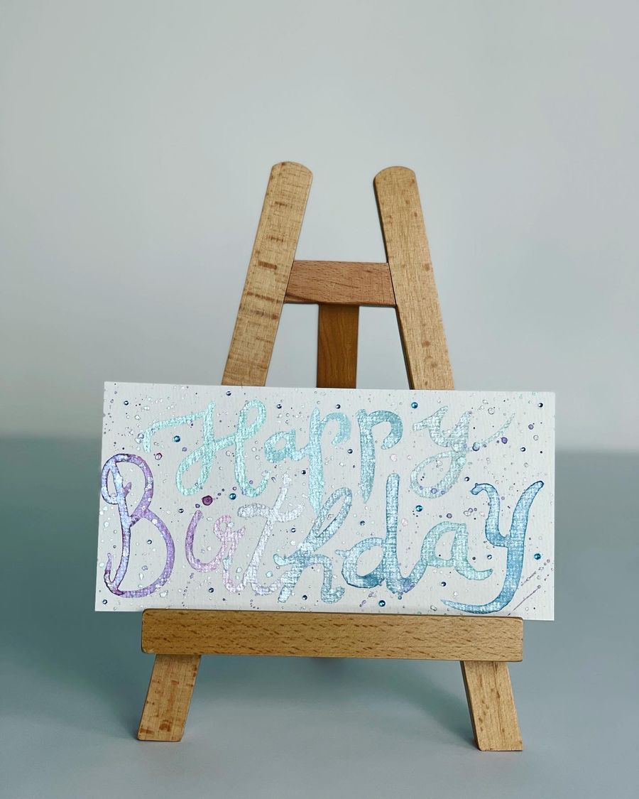 HBD in Mermaid Colors