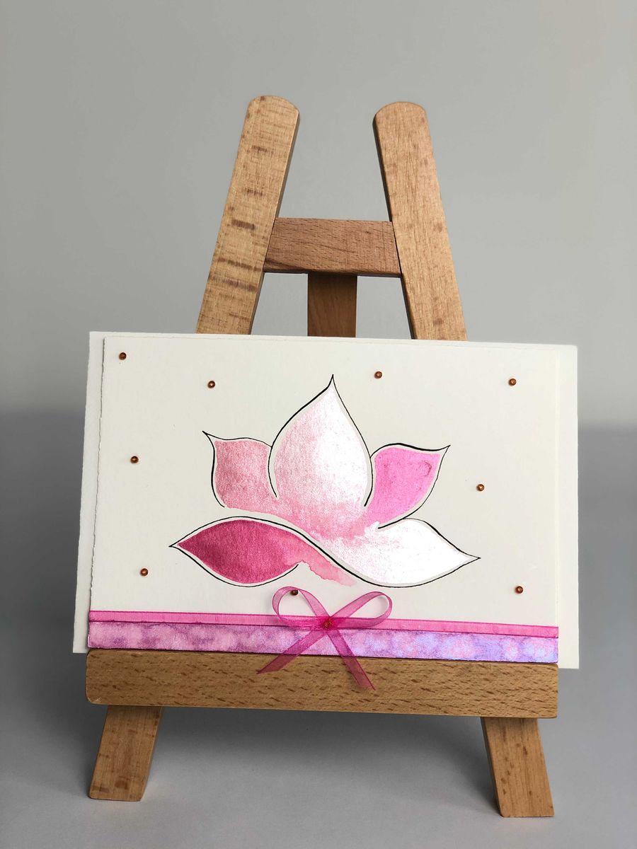Lotusblüte, Rosa