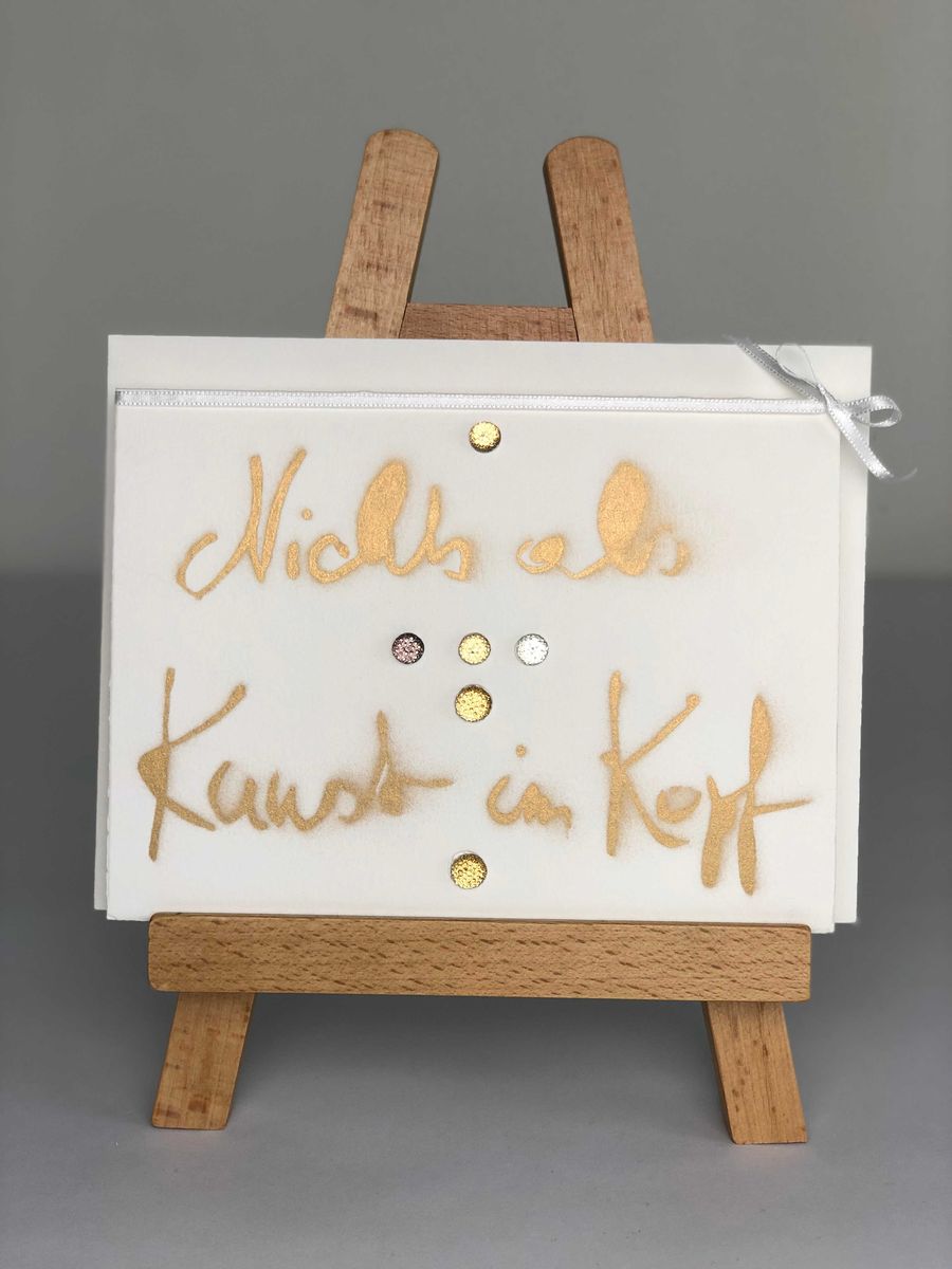 Nichts als Kunst im Kopf - Gold