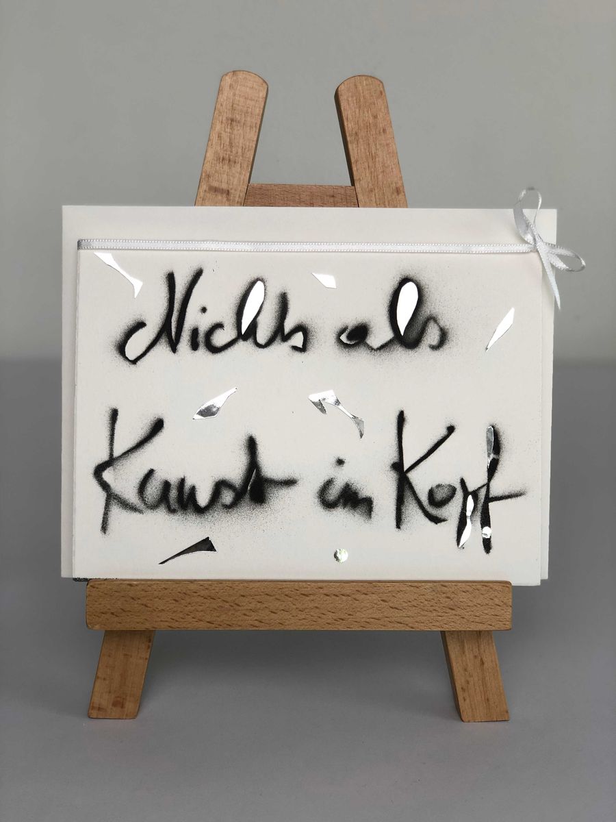 Nichts als Kunst im Kopf - Silber
