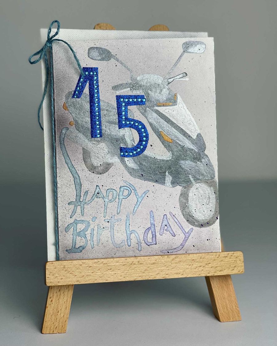 Started Scooter for the 15th Birthday