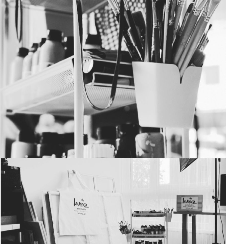 View into the Lakaz art studio